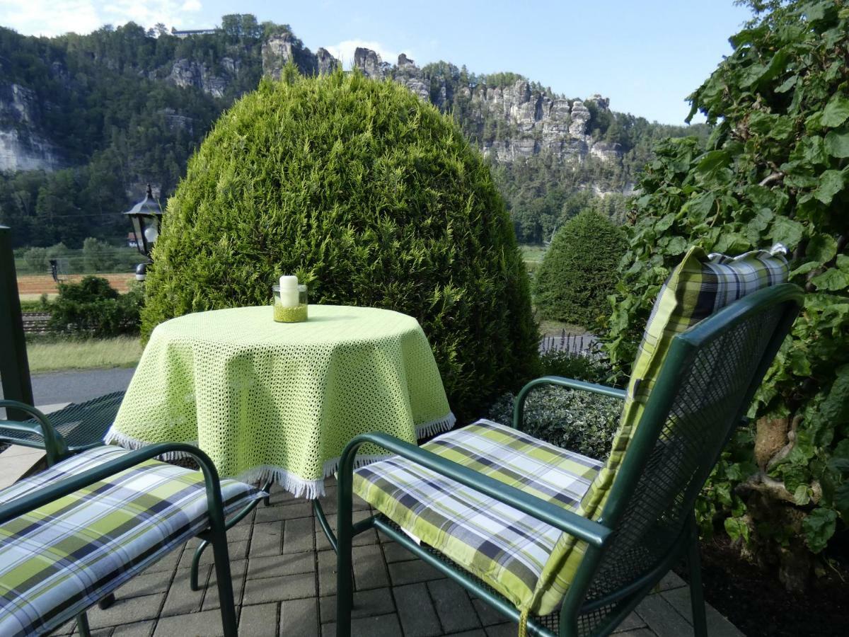 Ferienwohnung Grunwald Kurort Rathen Exteriér fotografie