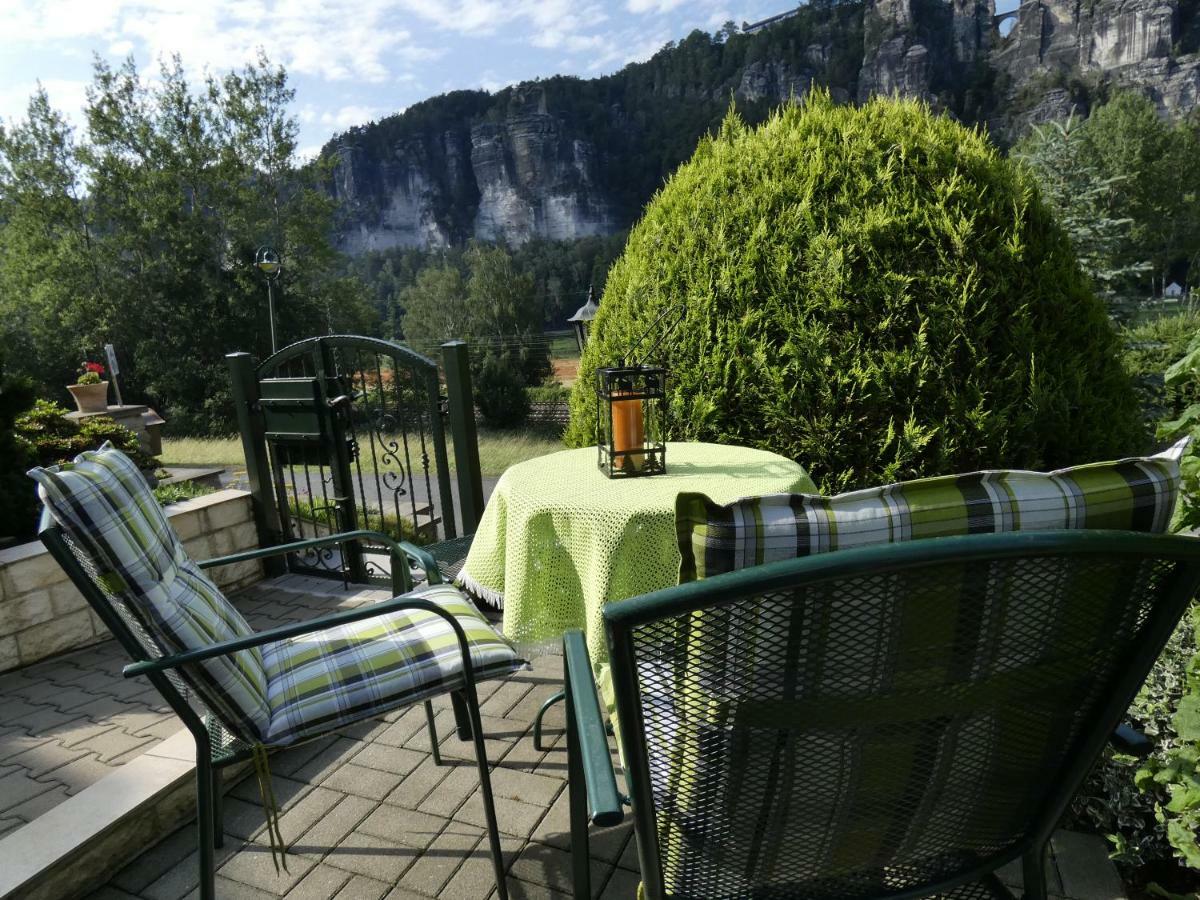 Ferienwohnung Grunwald Kurort Rathen Exteriér fotografie